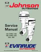 1993 225HP J225PXET Johnson outboard motor Service Manual
