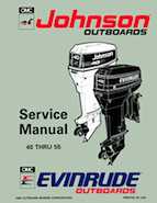 1993 40HP J40EET Johnson outboard motor Service Manual