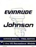 20HP 1985 J20BFCO Johnson outboard motor Service Manual